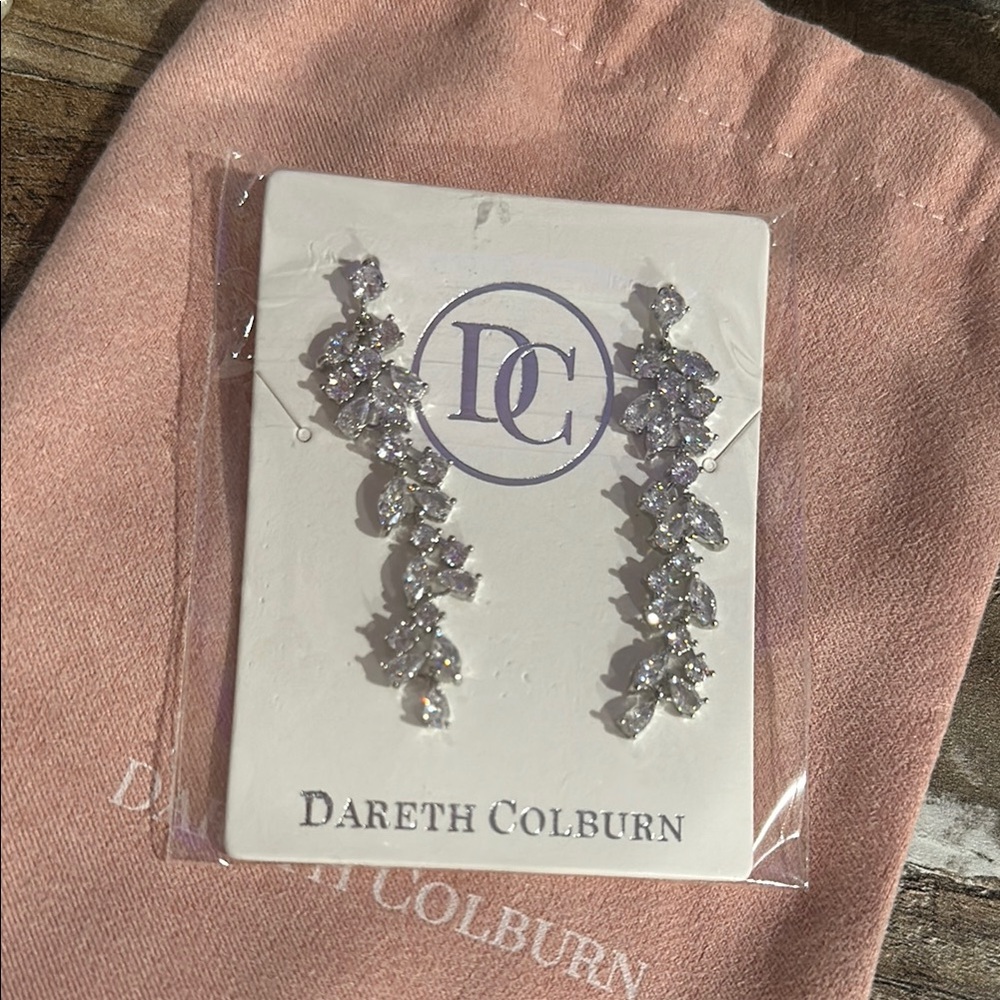 Silver Crystal Earrings